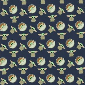Baby Yoda The Child fabric 1/2 yard